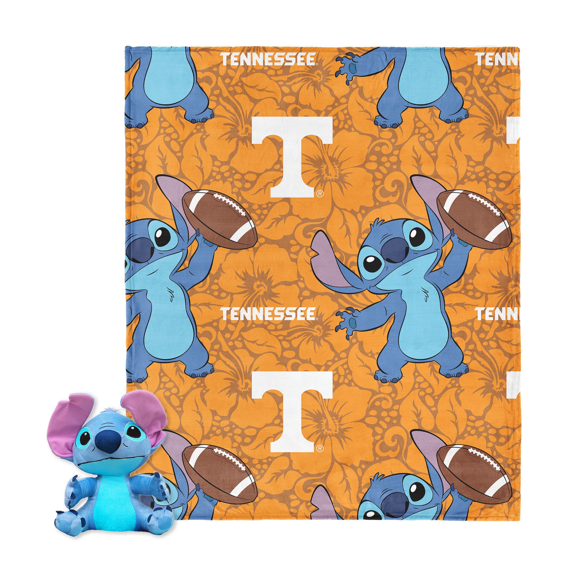 Tennessee Volunteers Lilo and Stitch Hugger Toy