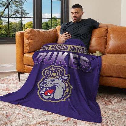 James Madison Dukes bevel lounging throw blanket