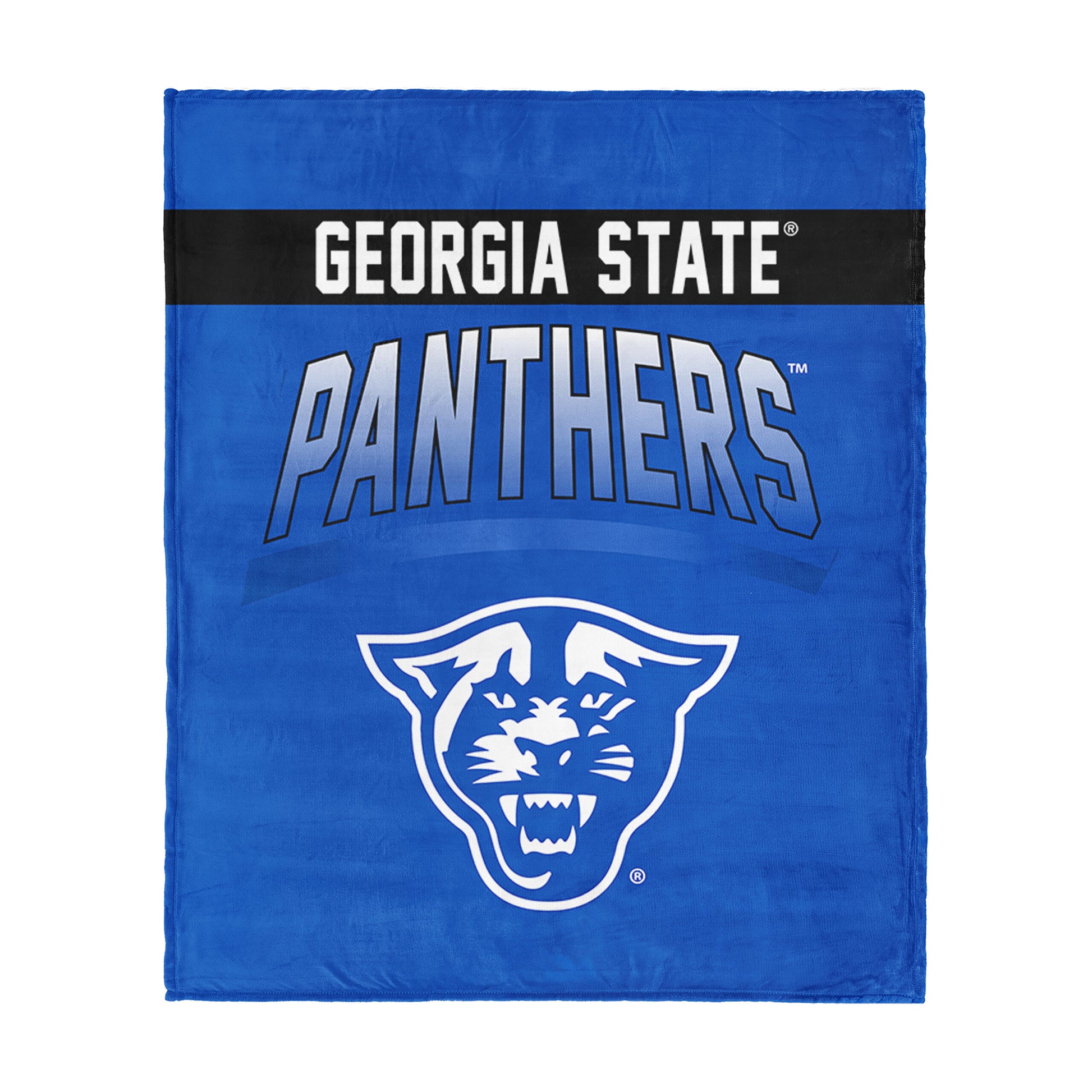 Georgia State Panthers bevel silk touch throw blanket