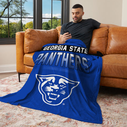 Georgia State Panthers bevel lounging throw blanket