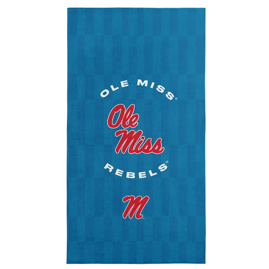 Mississippi Rebels Beach Towel