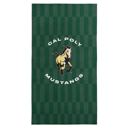 Cal Poly Mustangs Beach Towel