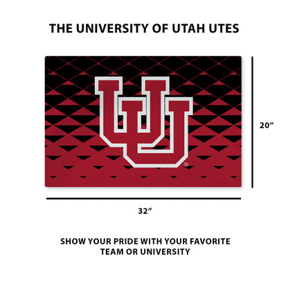 Utah Utes Washable Rug Dimensions