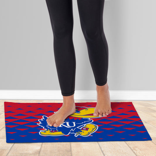 Kansas Jayhawks floor mat