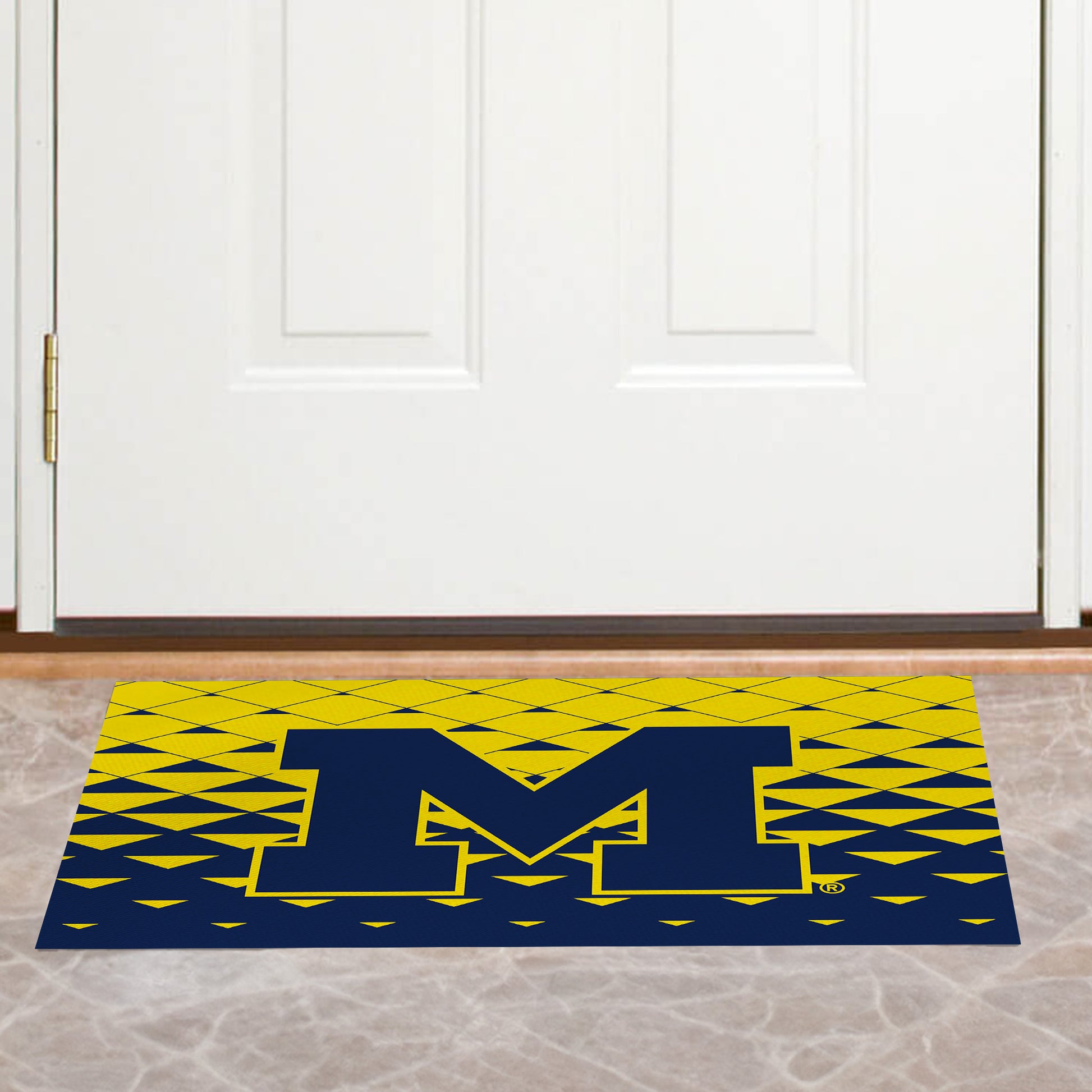 Michigan Wolverines Washable Rug