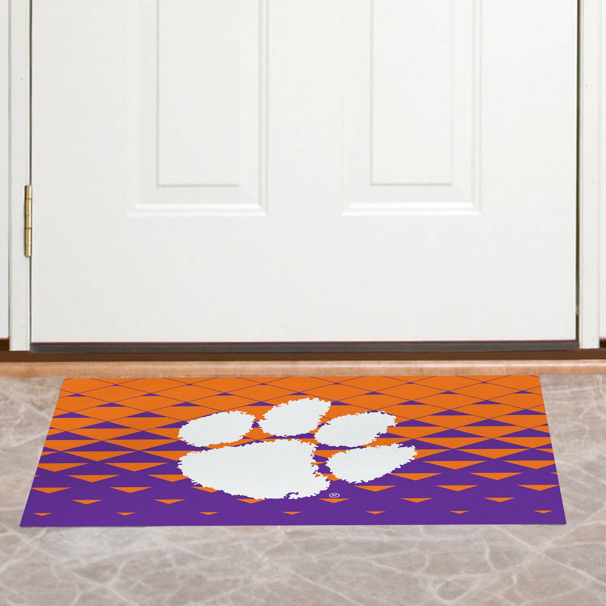 Clemson Tigers Washable Rug