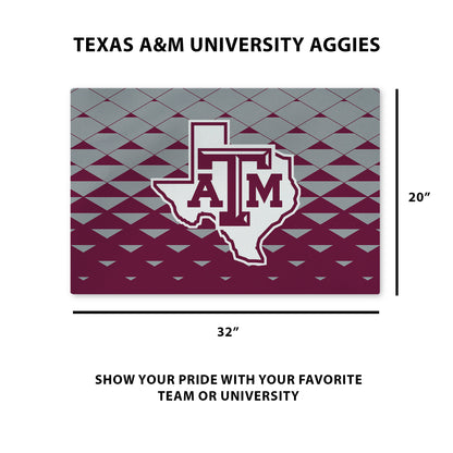 Texas A&M Aggies Washable Rug Dimensions