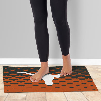 Texas Longhorns floor mat