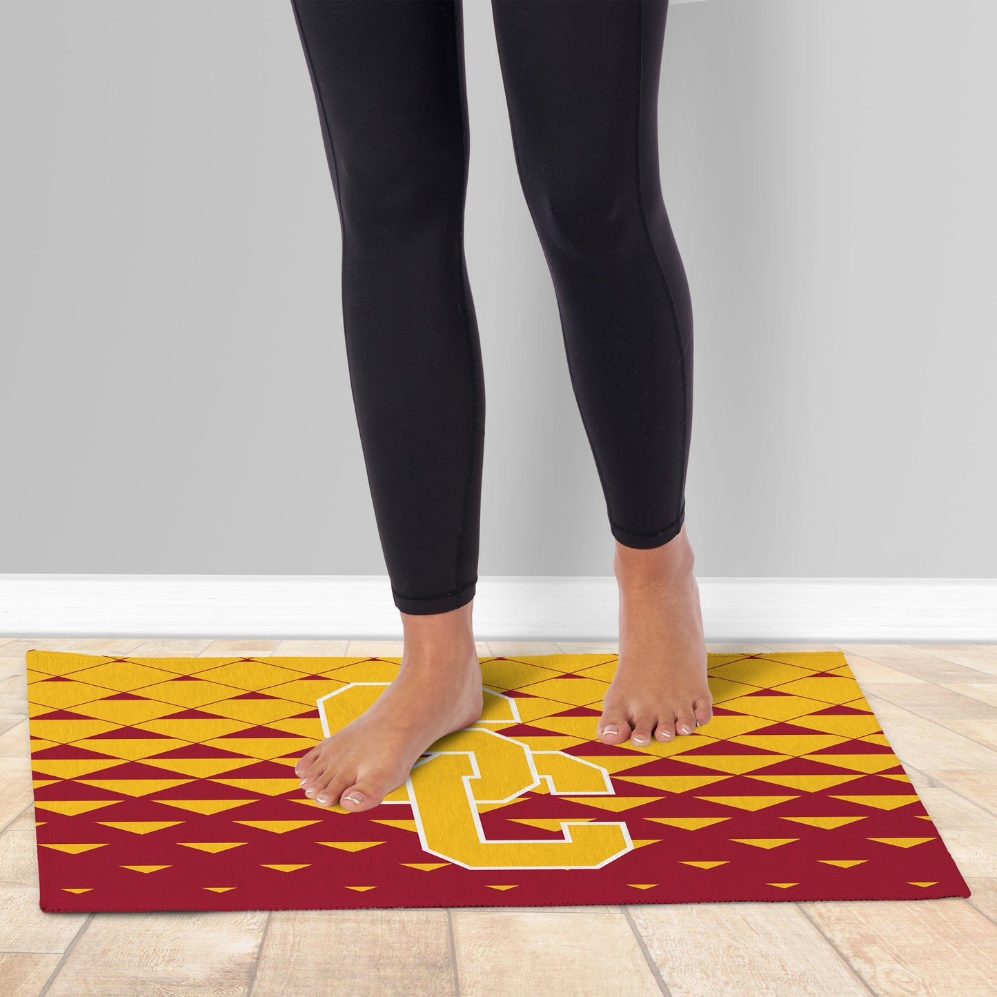 USC Trojans floor mat