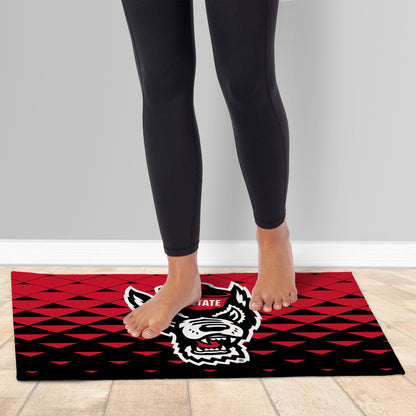 NC State Wolfpack floor mat
