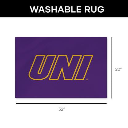 Northern Iowa Panthers Washable Rug Dimensions