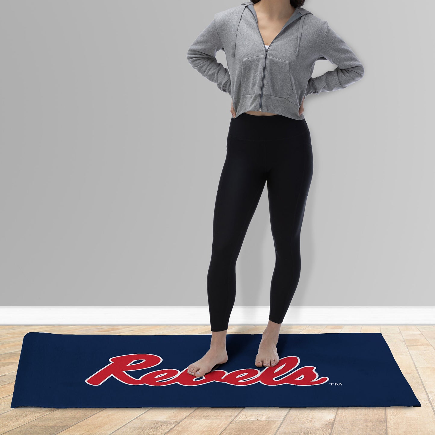 Mississippi Rebels large floor mat