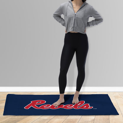 Mississippi Rebels large floor mat