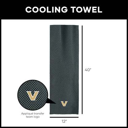 Vanderbilt Commodores Cooling Workout Towel Dimensions