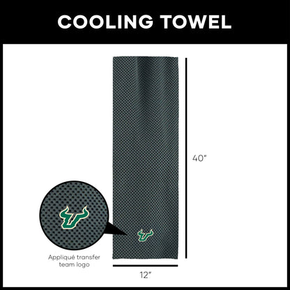 South Florida Bulls Cooling Workout Towel Dimensions