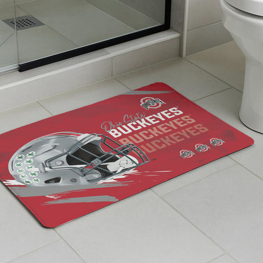 Ohio State Buckeyes bath mat