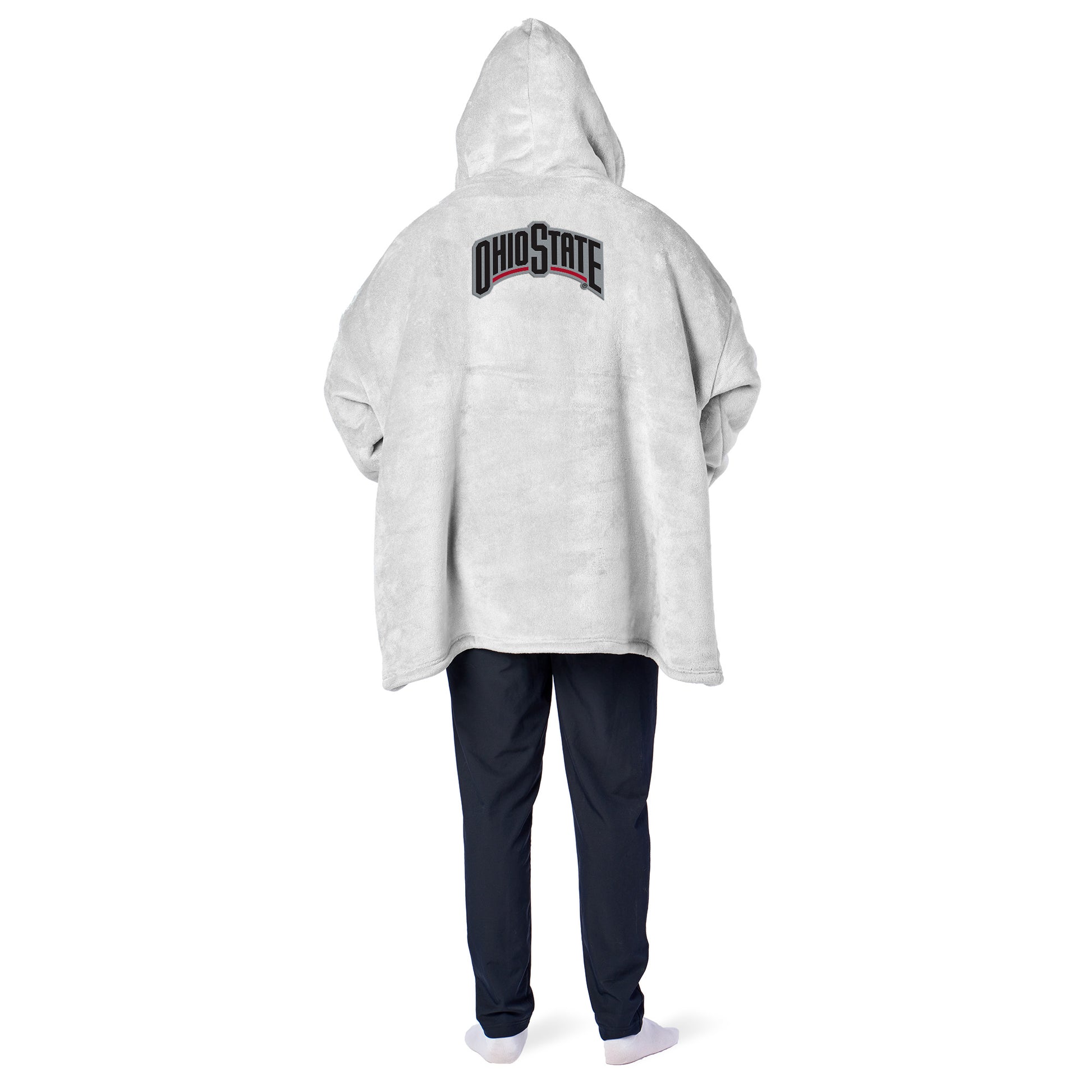 Ohio State Buckeyes fleece hoody back