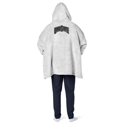 Ohio State Buckeyes fleece hoody back