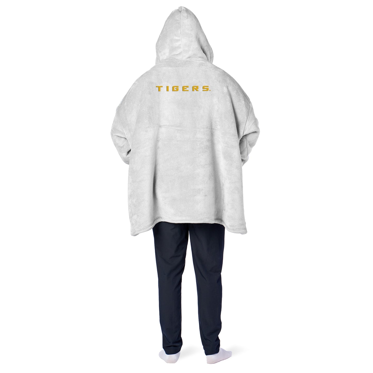 LSU Tigers fleece hoody back