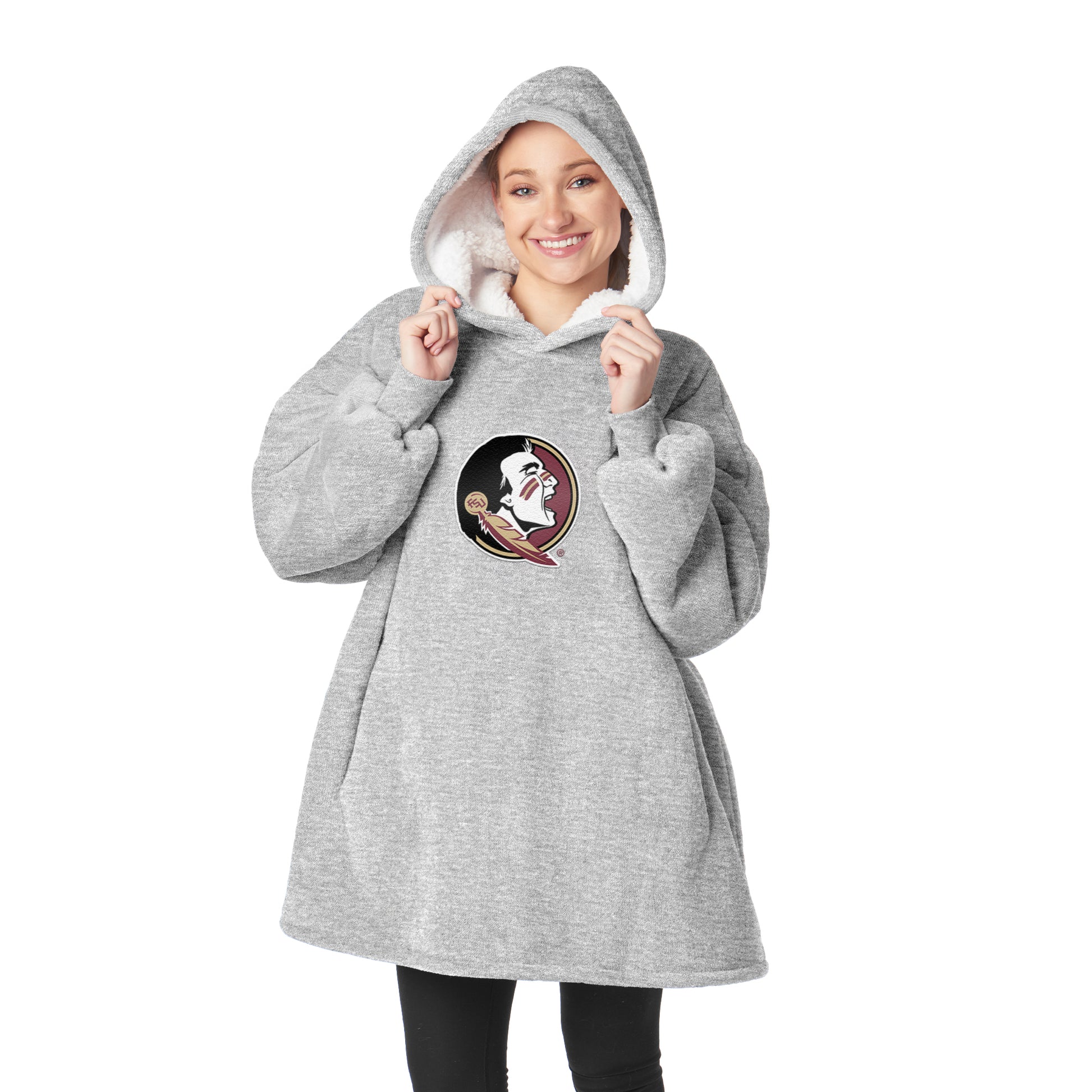 Florida State Seminoles Sherpa Fleece hoody back