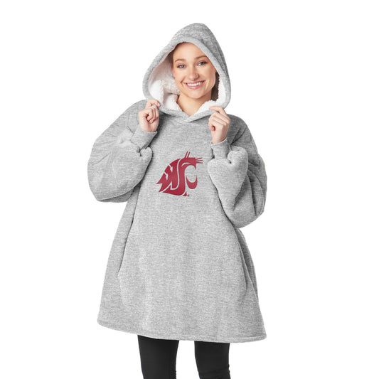 Washington State Cougars Sherpa Fleece hoody back