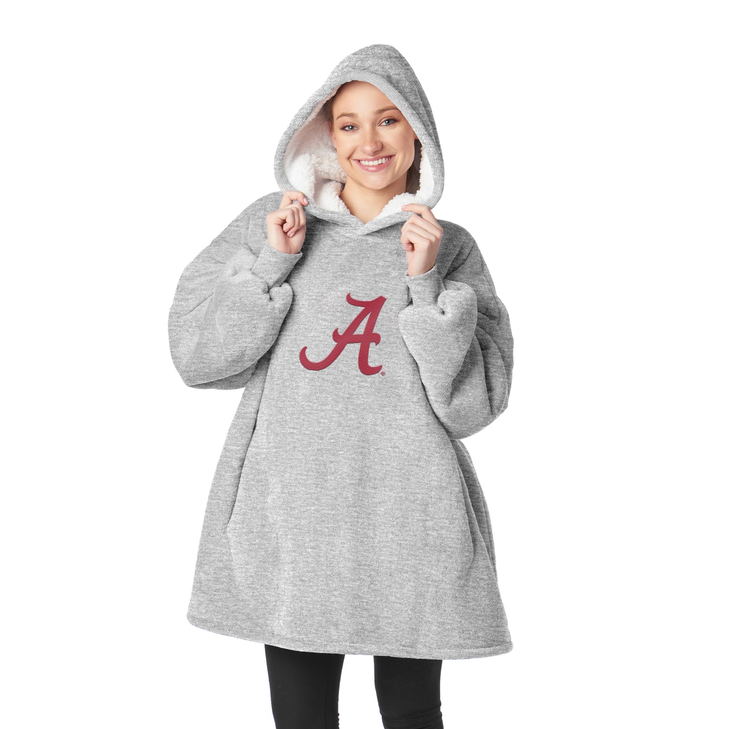 Alabama Crimson Tide Sherpa Fleece hoody back