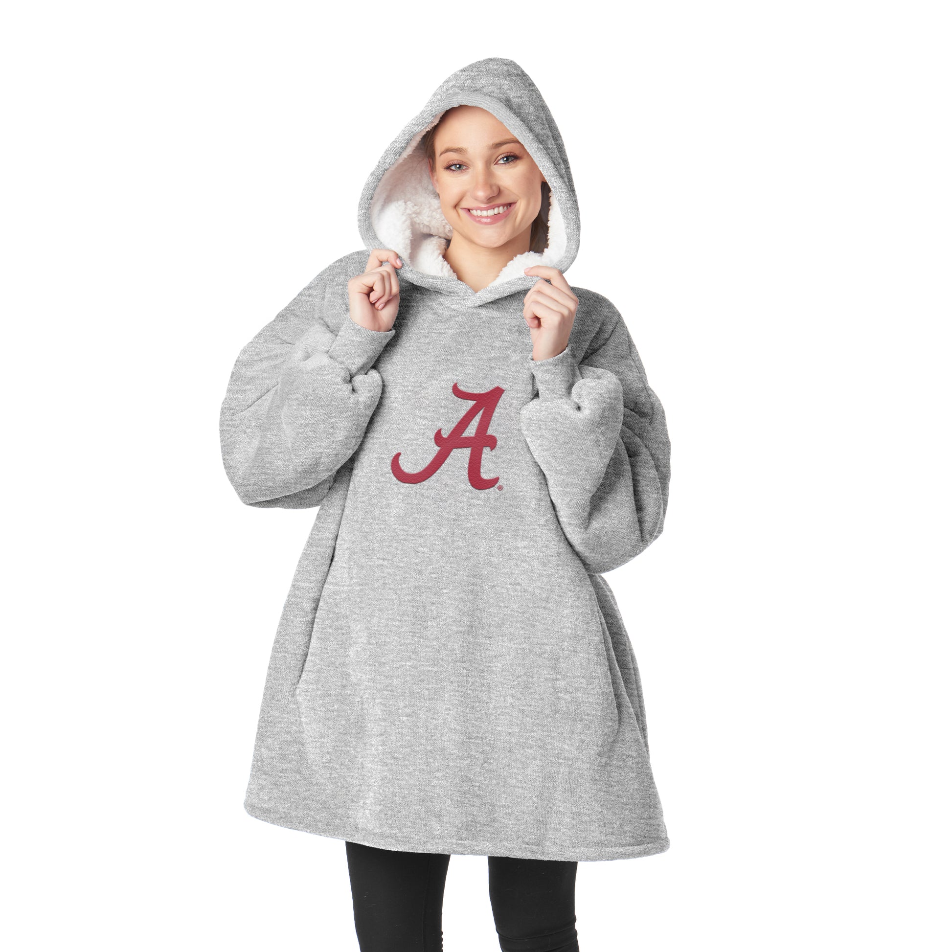 Alabama Crimson Tide Sherpa Fleece hoody back