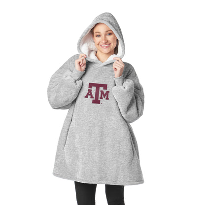 Texas A&M Aggies Sherpa Fleece hoody back