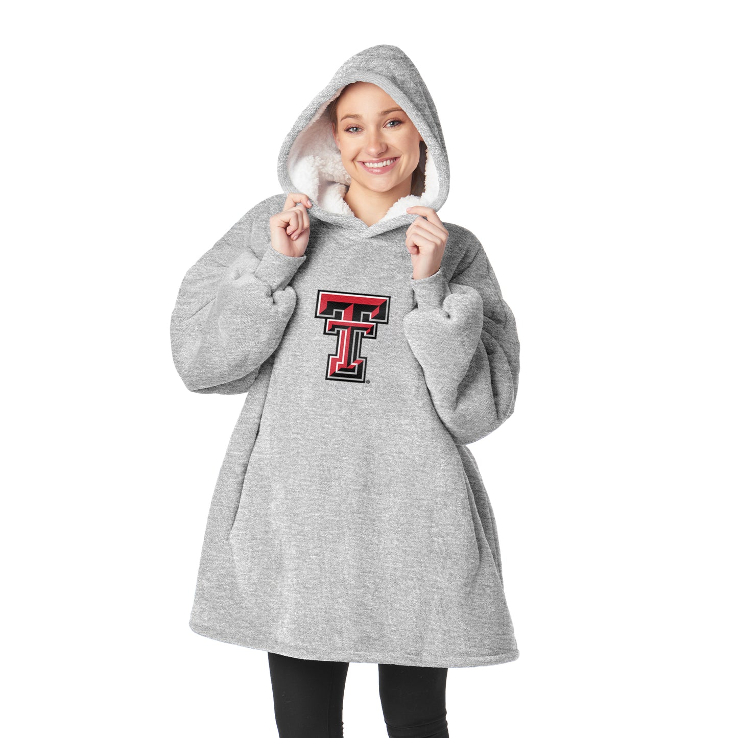 Texas Tech Red Raiders Sherpa Fleece hoody back