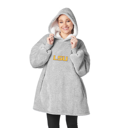 LSU Tigers Sherpa Fleece hoody back