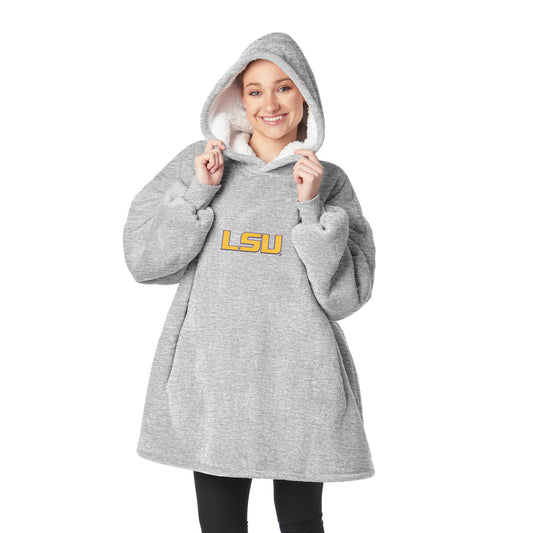 LSU Tigers Sherpa Fleece hoody back