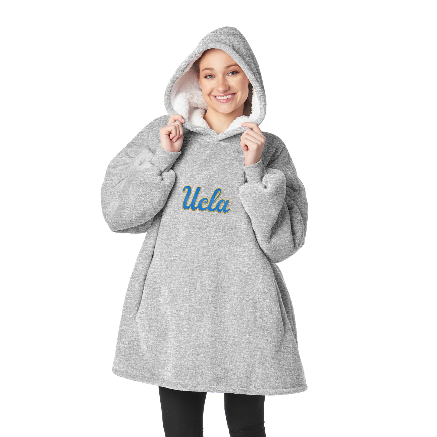 UCLA Bruins Sherpa Fleece hoody back