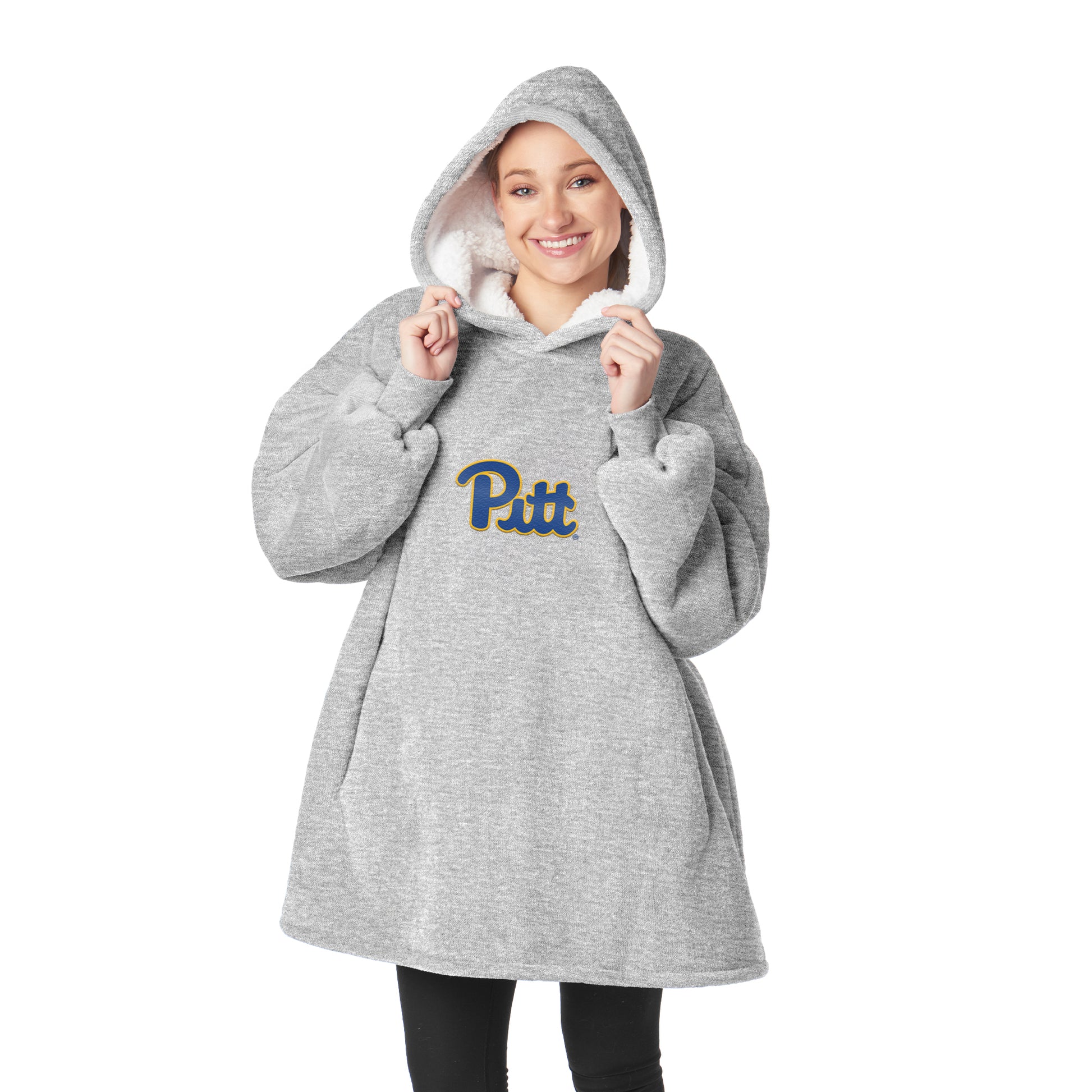 Pittsburgh Panthers Sherpa Fleece hoody back