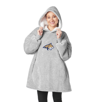 Montana State Bobcats Sherpa Fleece hoody back