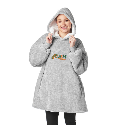 Florida A&M Rattlers Sherpa Fleece hoody back