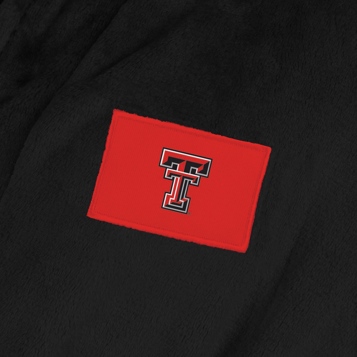 Texas Tech Red Raiders Womens SHERPA bathrobe back