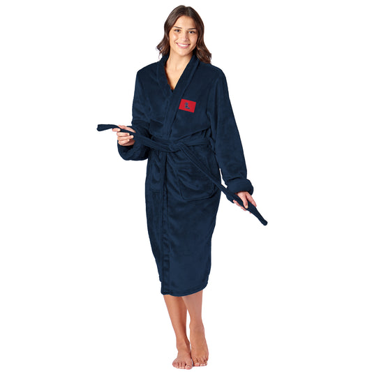 Mississippi Rebels Womens SHERPA bathrobe