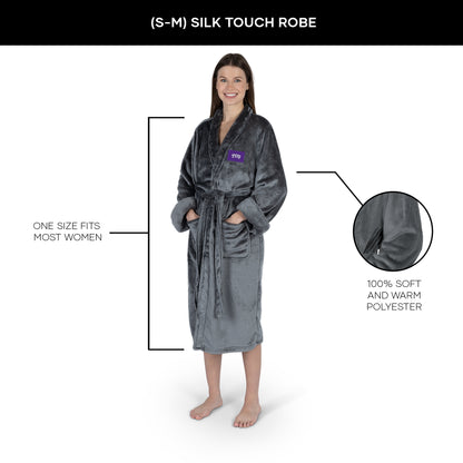 TCU Horned Frogs Womens SHERPA bathrobe dimensions