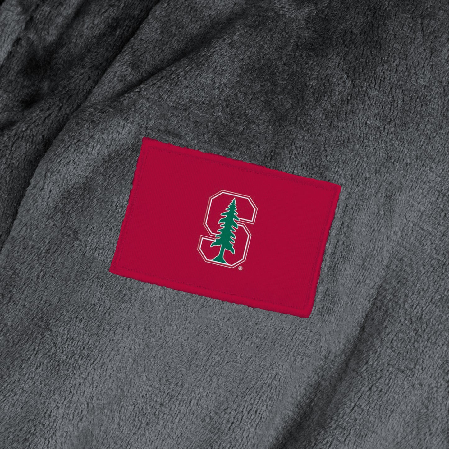 Stanford Cardinal Womens SHERPA bathrobe back