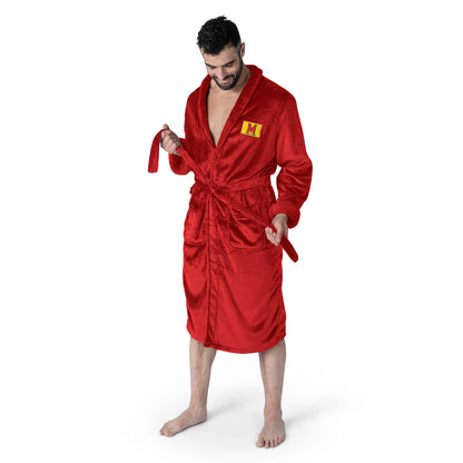 Maryland Terrapins silk touch team color bathrobe