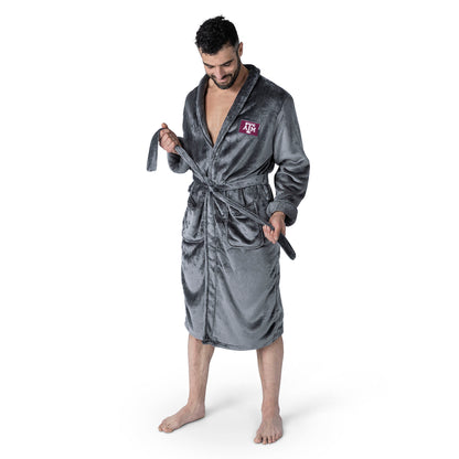 Texas A&M Aggies silk touch team color bathrobe