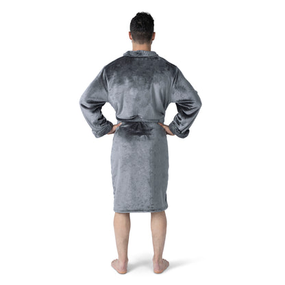 Texas A&M Aggies silk touch team color bathrobe Back