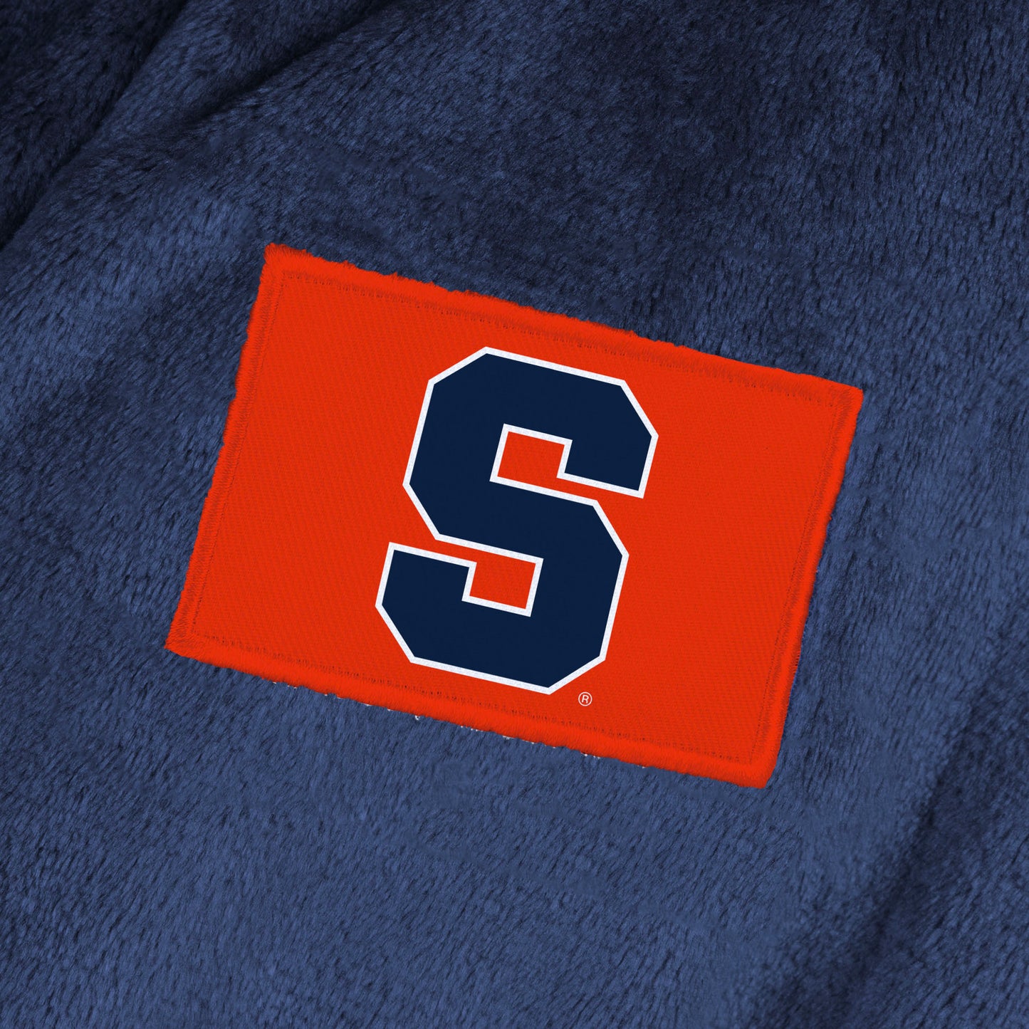 Syracuse Orange team color bathrobe patch