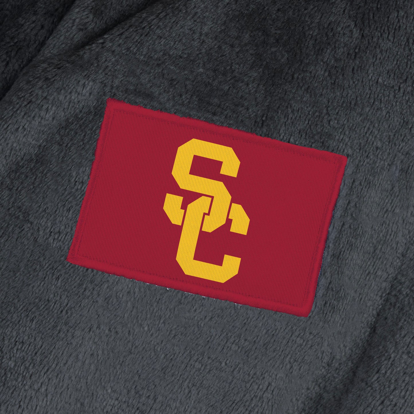 USC Trojans team color bathrobe patch