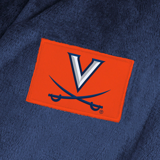 Virginia Cavaliers team color bathrobe patch