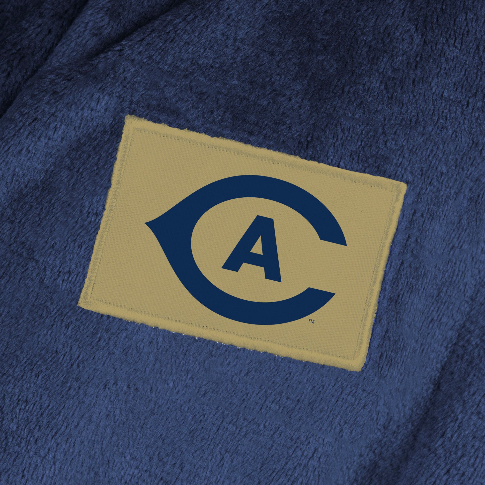 UC Davis Aggies team color bathrobe patch