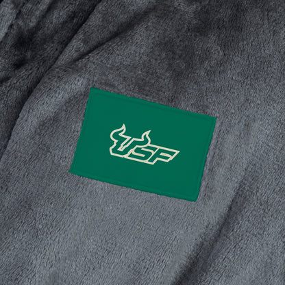 South Florida Bulls team color bathrobe patch