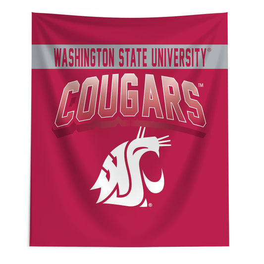 Washington State Cougars bevel wall hanging