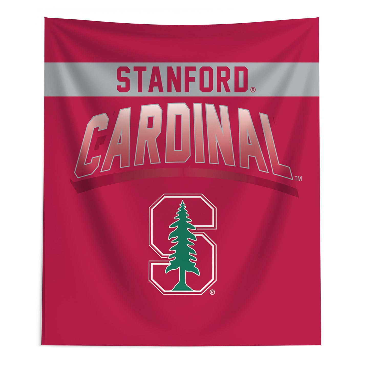 Stanford Cardinal bevel wall hanging