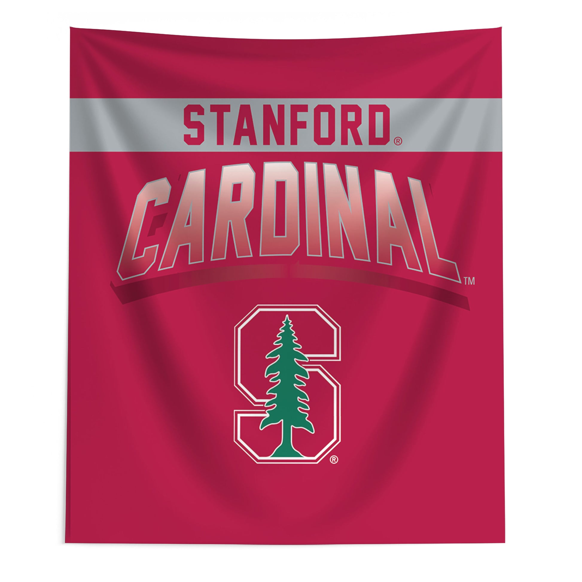 Stanford Cardinal bevel wall hanging